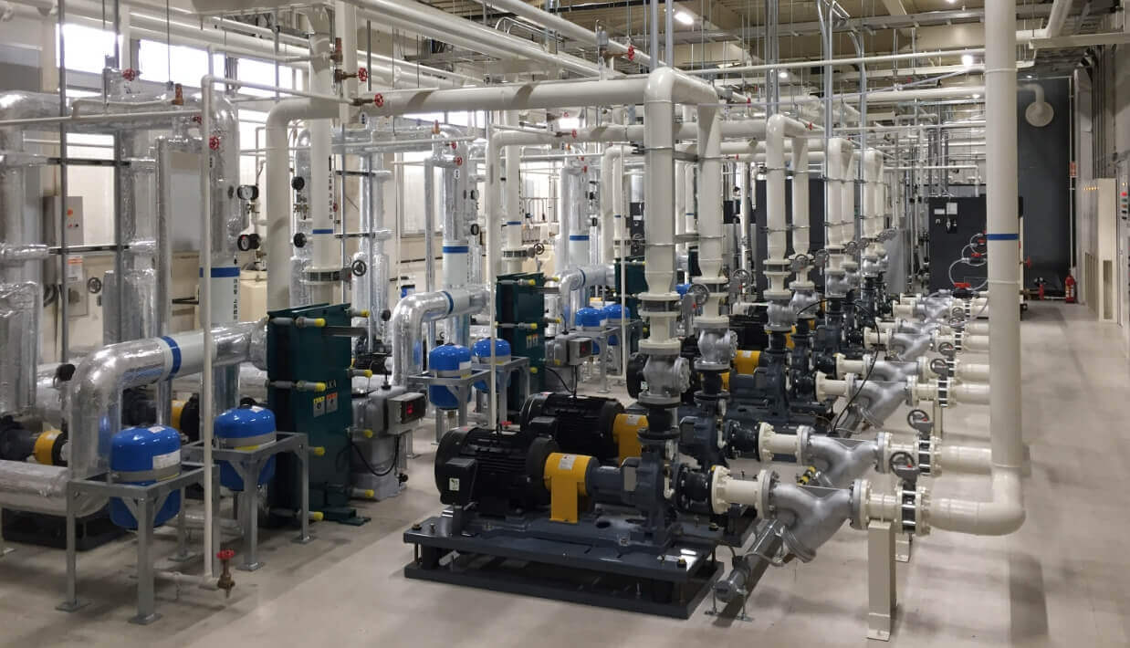 機械室配管工事